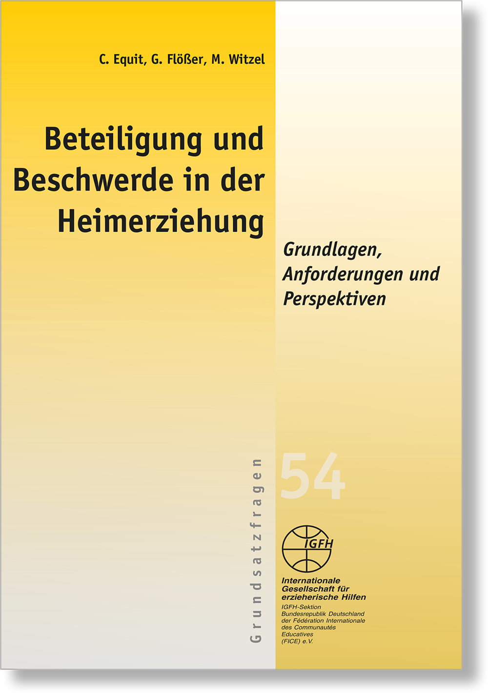 Dieses Bild zeigt das Produkt Beteiligung und Beschwerde in der Heimerziehung