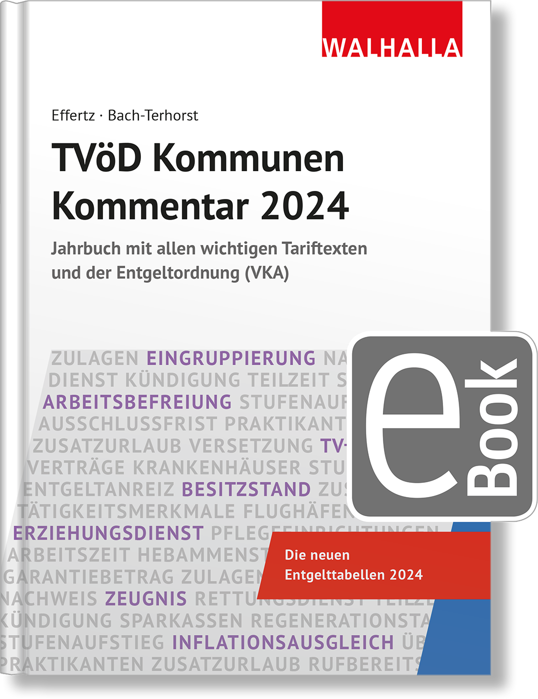 Dieses Bild zeigt das Produkt TVöD Kommunen Kommentar 2024