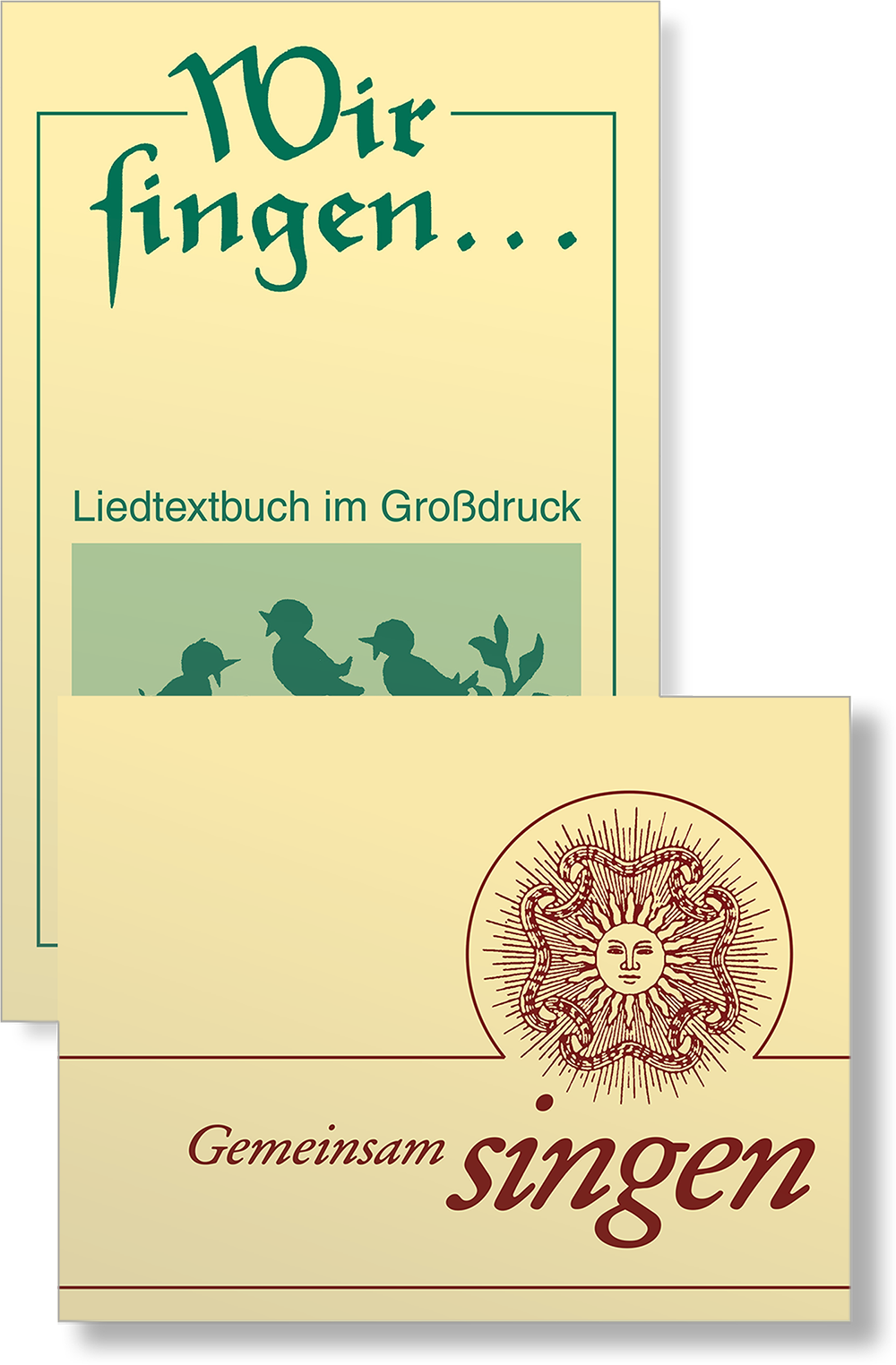 Dieses Bild zeigt das Produkt Kombipack - Liederbücher Wir singen/Gemeinsam singen