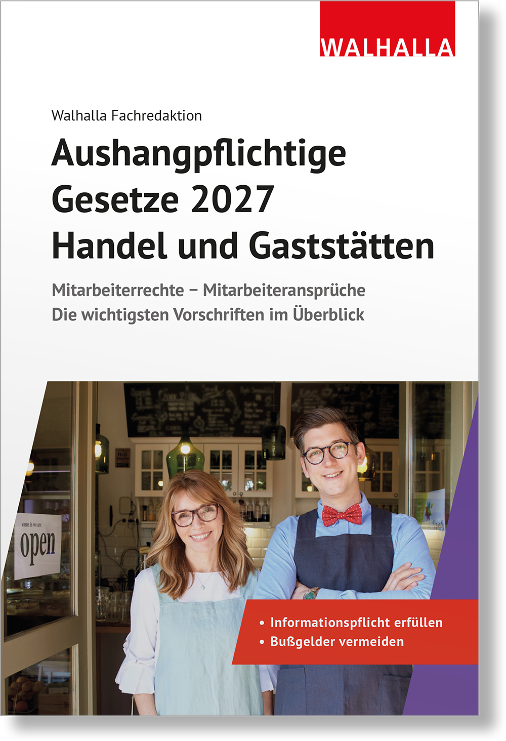 Dieses Bild zeigt das Produkt Aushangpflichtige Gesetze 2027 Handel und Gaststätten