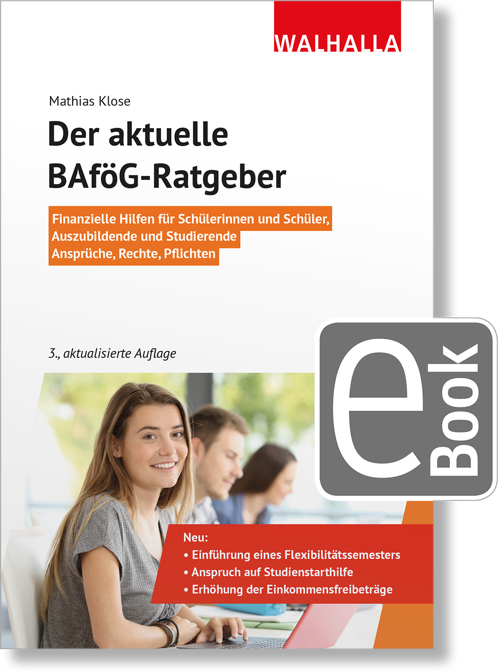 Dieses Bild zeigt das Produkt Der aktuelle BAföG-Ratgeber