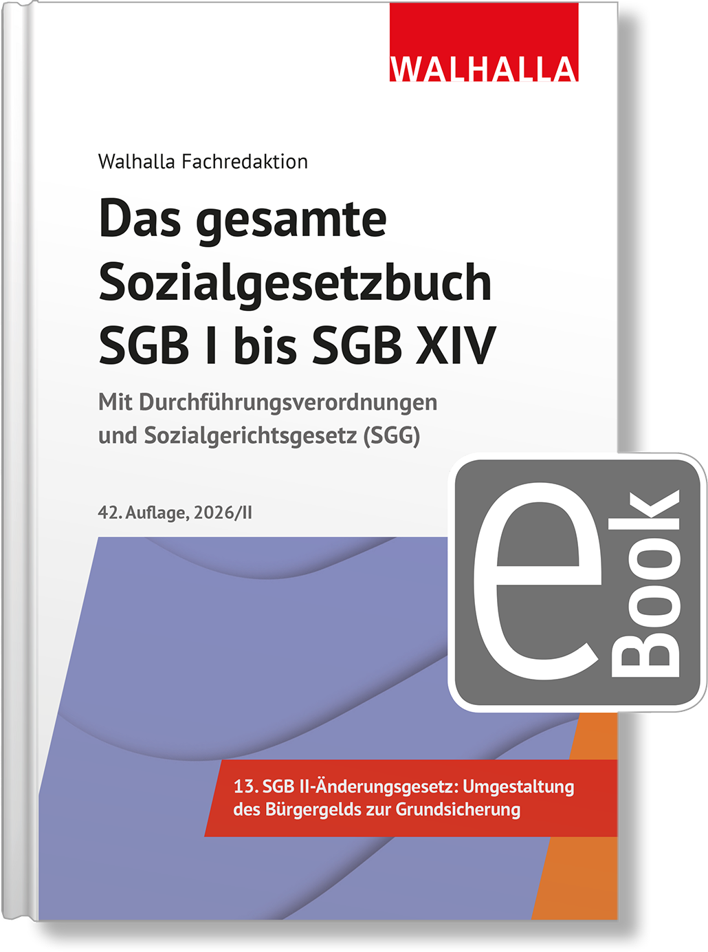 Dieses Bild zeigt das Produkt Das gesamte Sozialgesetzbuch SGB I bis SGB XIV Ausgabe 2026/II