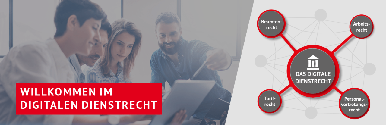 Willkommen im digitalen Dienstrecht