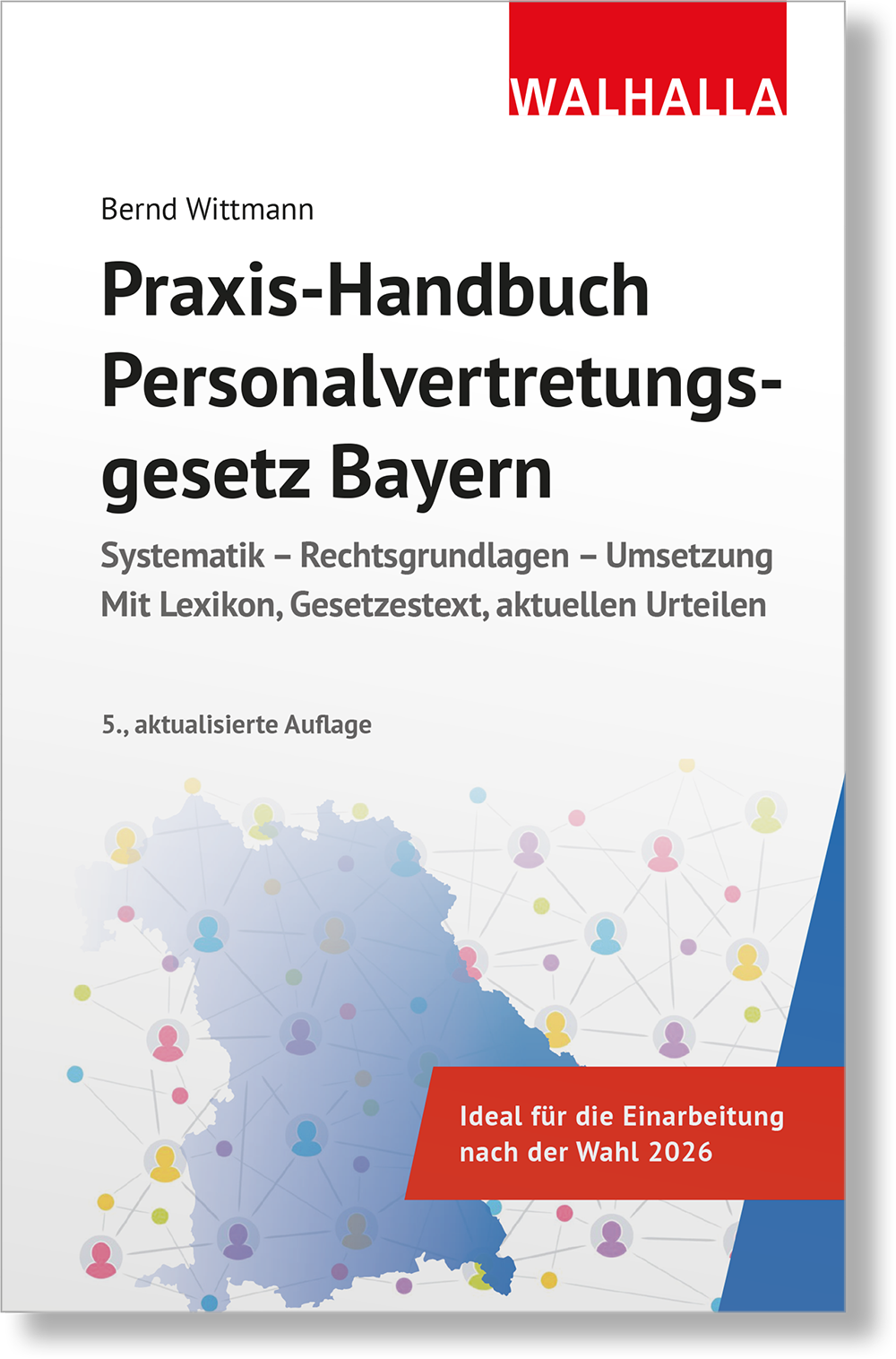 Dieses Bild zeigt das Produkt Praxis-Handbuch Personalvertretungsgesetz Bayern