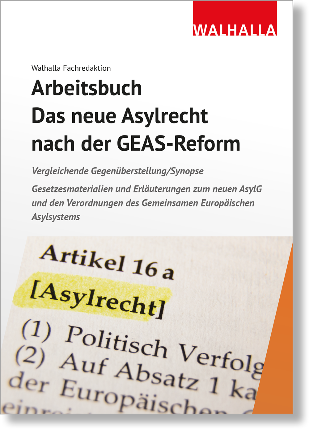 Dieses Bild zeigt das Produkt Arbeitsbuch: Das neue Asylrecht nach der GEAS-Reform