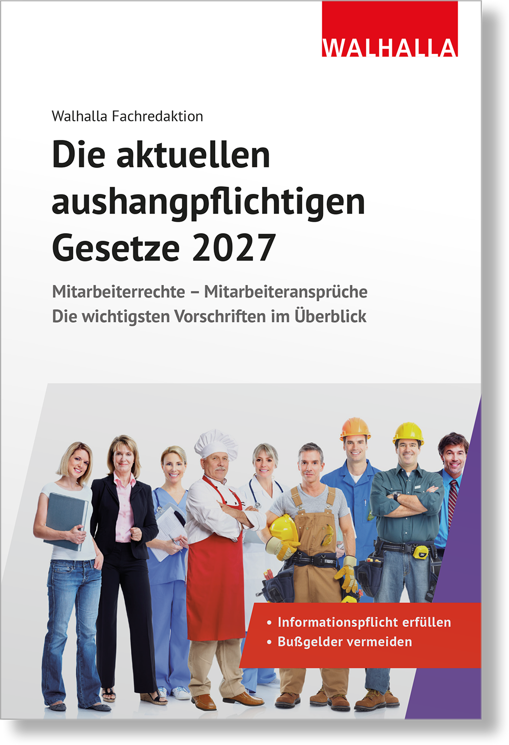 Dieses Bild zeigt das Produkt Die aktuellen aushangpflichtigen Gesetze 2027
