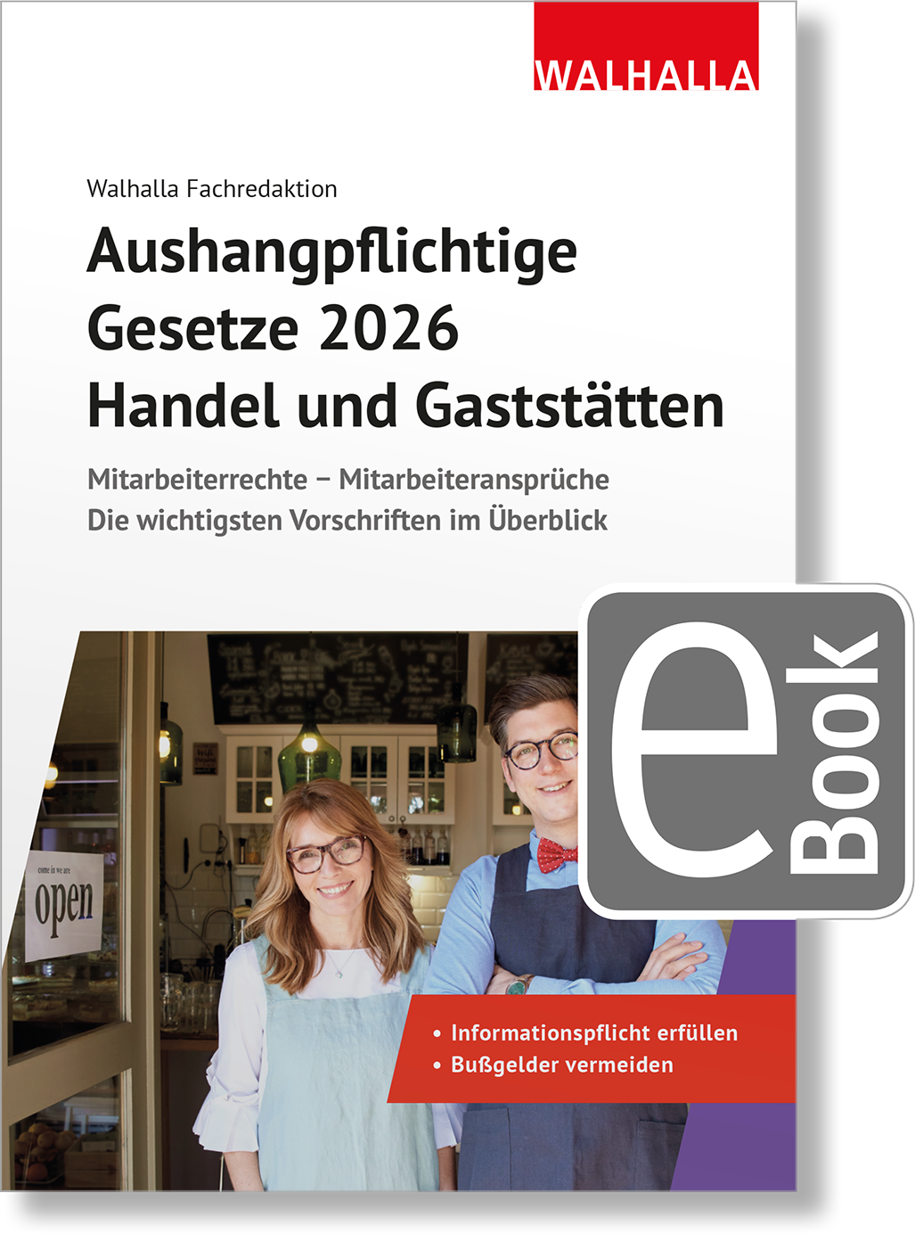 Dieses Bild zeigt das Produkt Aushangpflichtige Gesetze 2026 Handel und Gaststätten digital