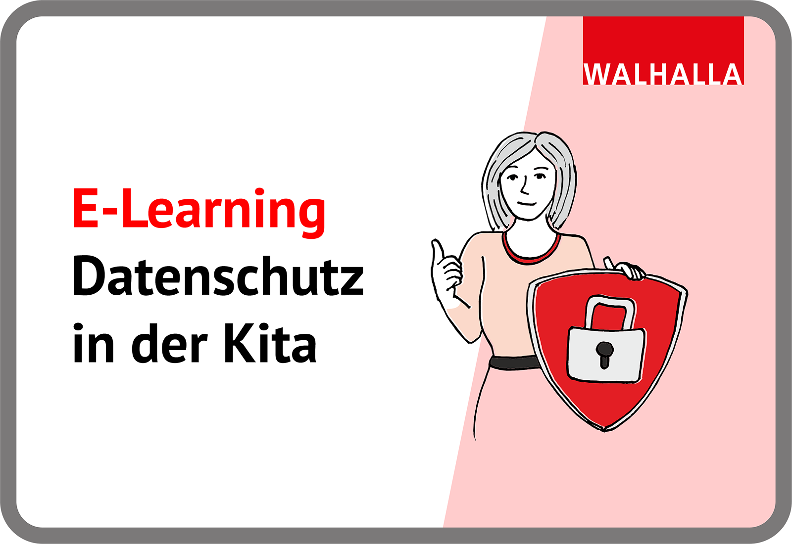 Dieses Bild zeigt das Produkt E-Learning Datenschutz in der Kita