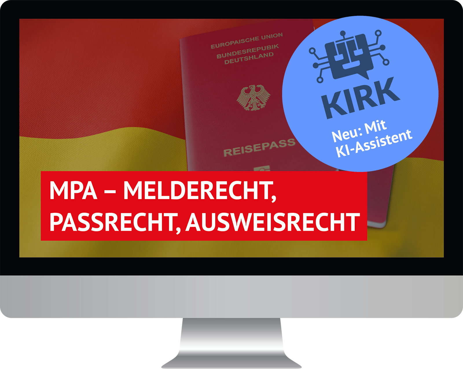 Dieses Bild zeigt das Produkt Melderecht, Passrecht, Ausweisrecht - MPA