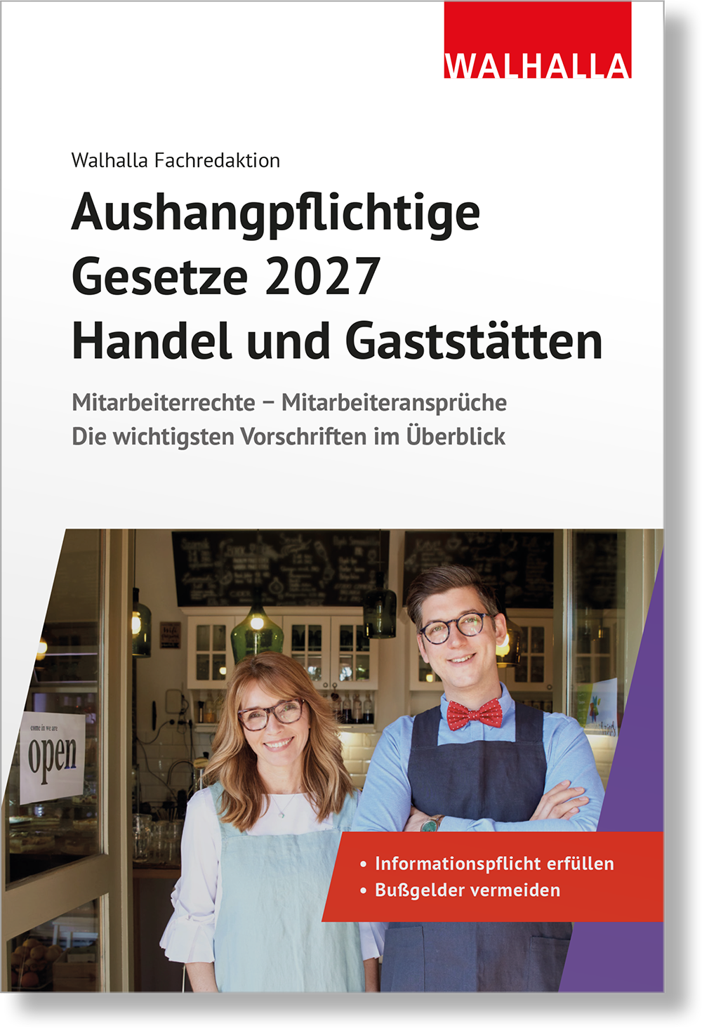 Dieses Bild zeigt das Produkt Aushangpflichtige Gesetze 2027 Handel und Gaststätten