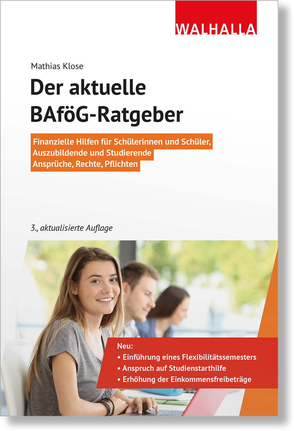 Dieses Bild zeigt das Produkt Der aktuelle BAföG-Ratgeber