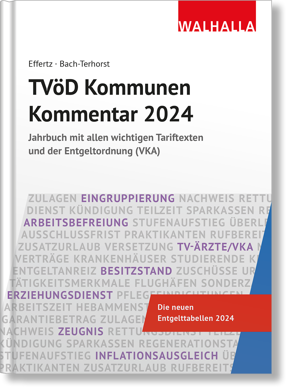 Dieses Bild zeigt das Produkt TVöD Kommunen Kommentar 2024