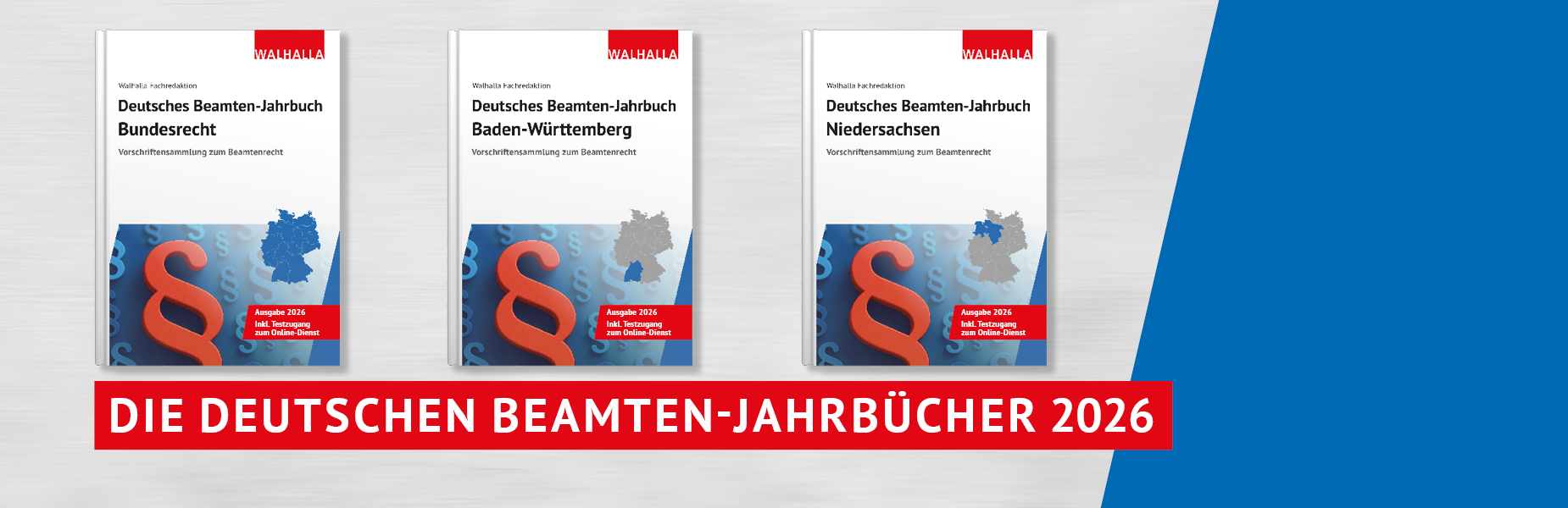 Die deutschen Beamtenjahrbücher 2026