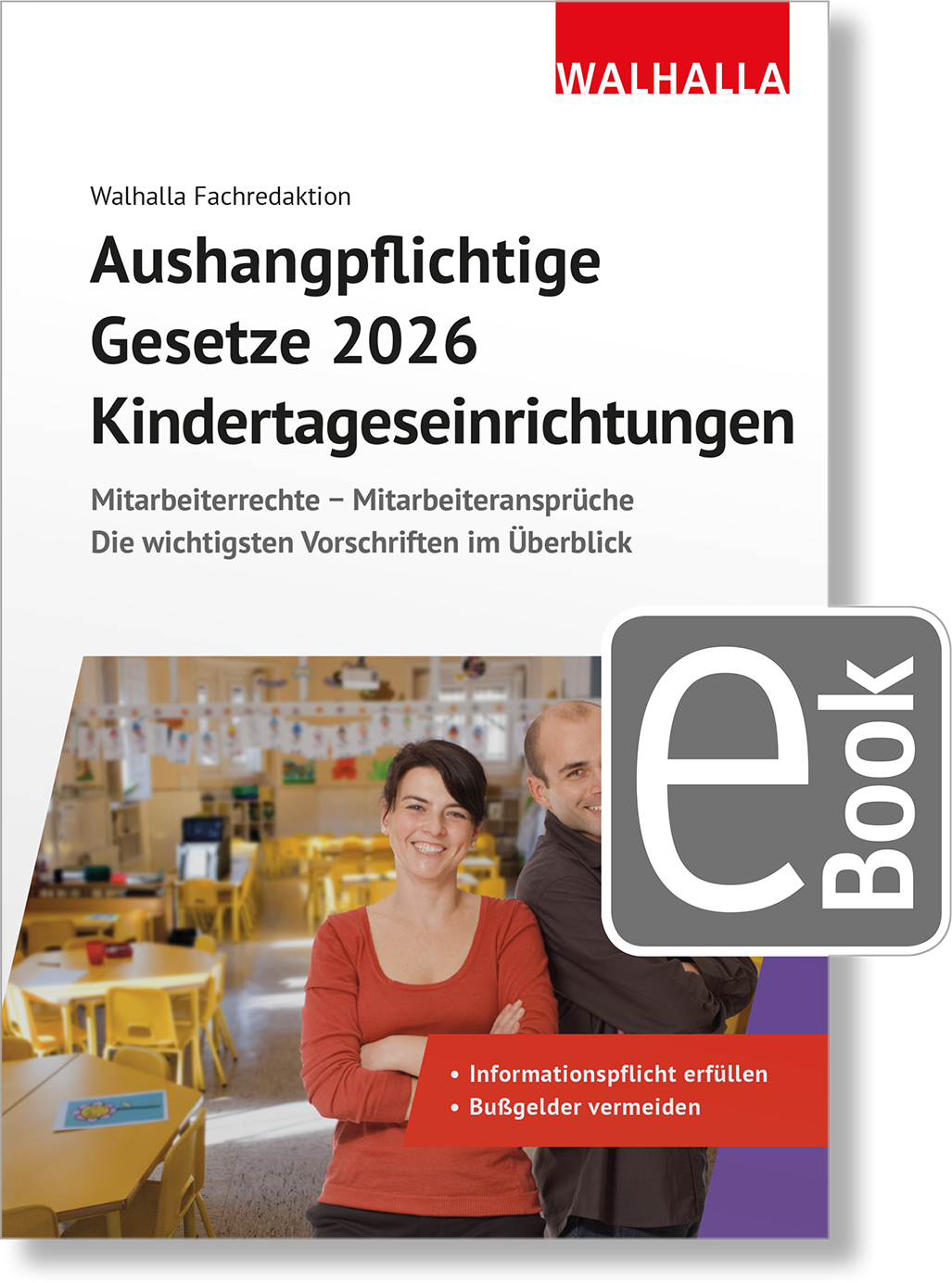 Dieses Bild zeigt das Produkt Aushangpflichtige Gesetze 2026 Kindertageseinrichtungen digital