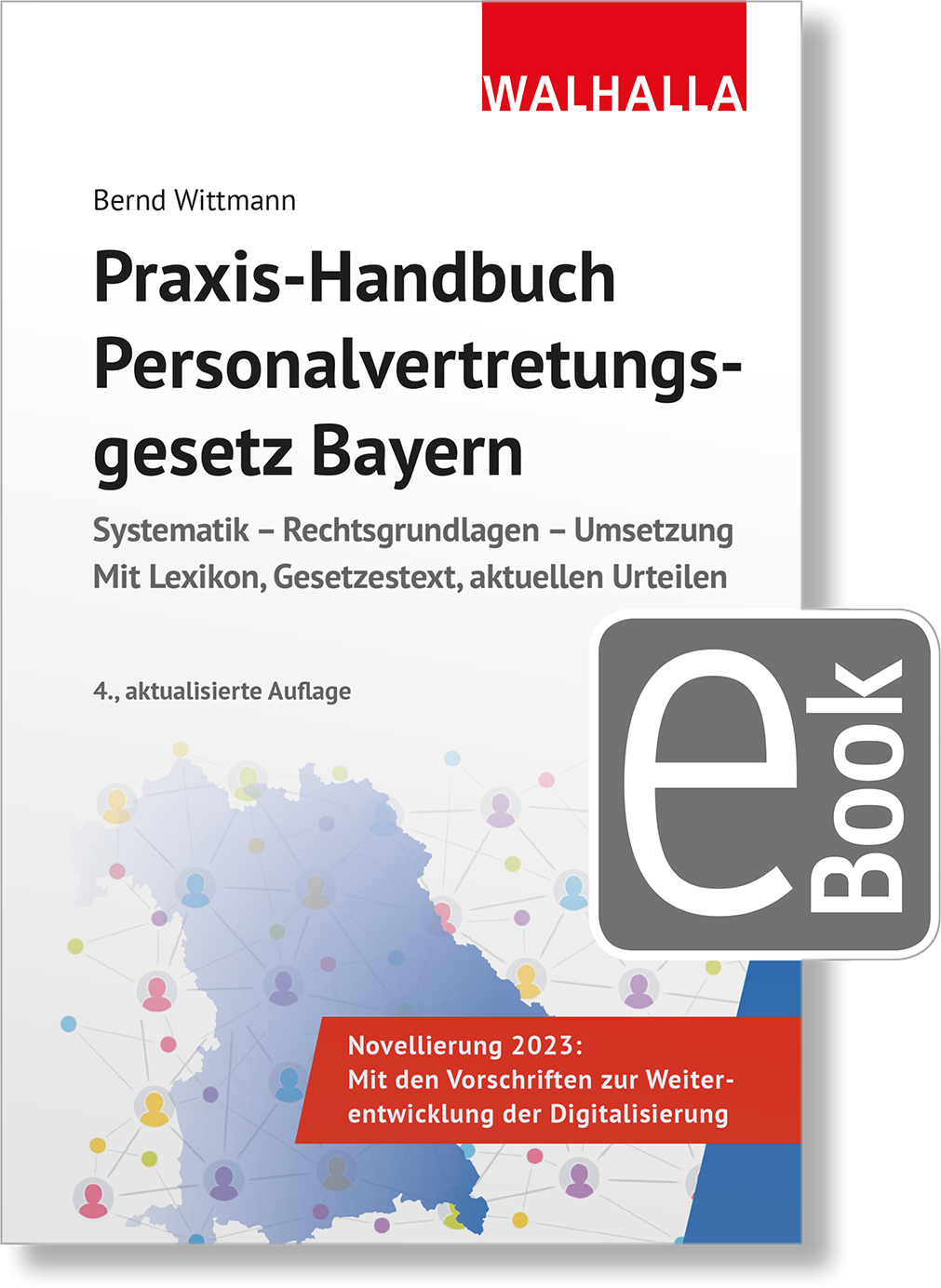 Dieses Bild zeigt das Produkt Praxis-Handbuch Personalvertretungsgesetz Bayern
