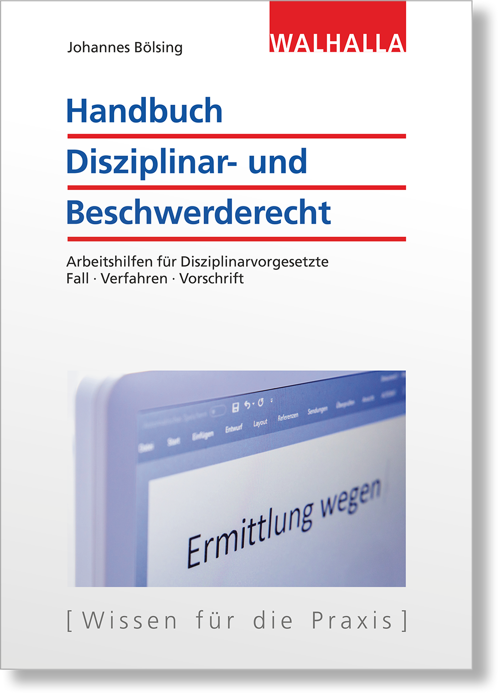 Dieses Bild zeigt das Produkt Handbuch Disziplinar- und Beschwerderecht