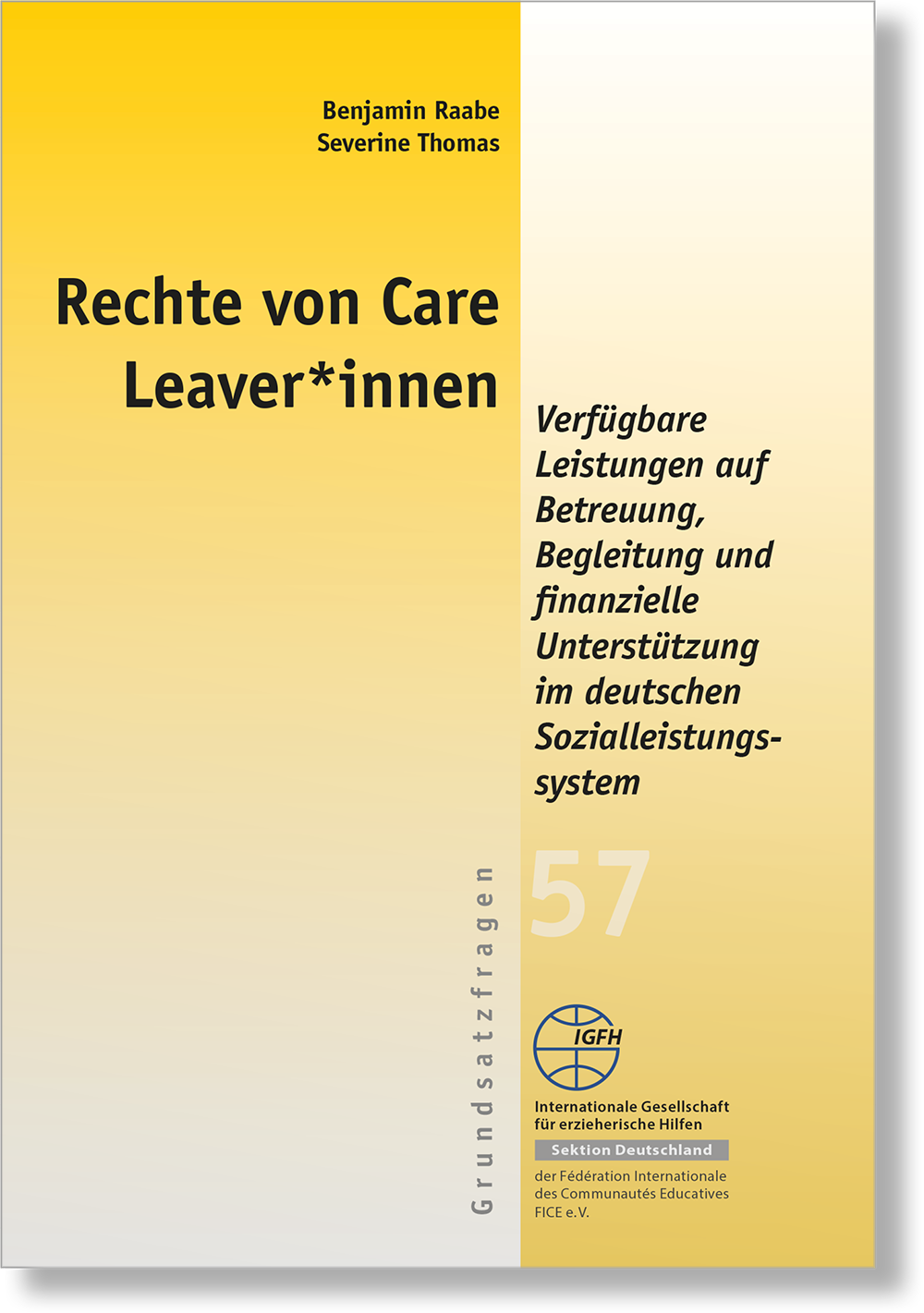 Dieses Bild zeigt das Produkt Rechte von Care Leaver*innen