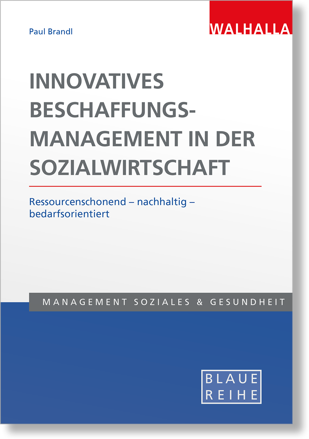 Dieses Bild zeigt das Produkt Innovatives Beschaffungsmanagement in der Sozialwirtschaft