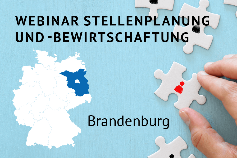Webinar Stellenplanung gemäß der Landeshaushaltsordnung für Brandenburg
