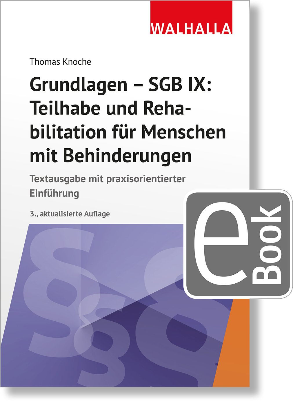 Dieses Bild zeigt das Produkt Grundlagen - SGB IX: Rehabilitation und Teilhabe von Menschen mit Behinderungen
