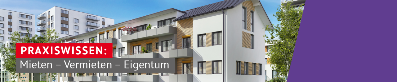 Banner Immobilienrecht - Praxiswissen