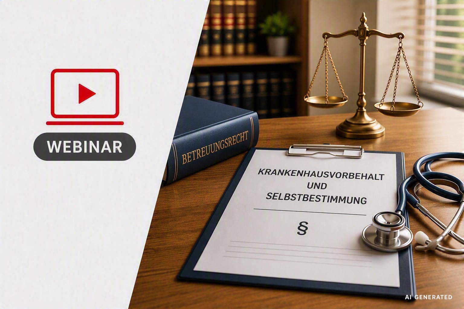 Webinar Ärztliche Zwangsmaßnahmen neu geregelt