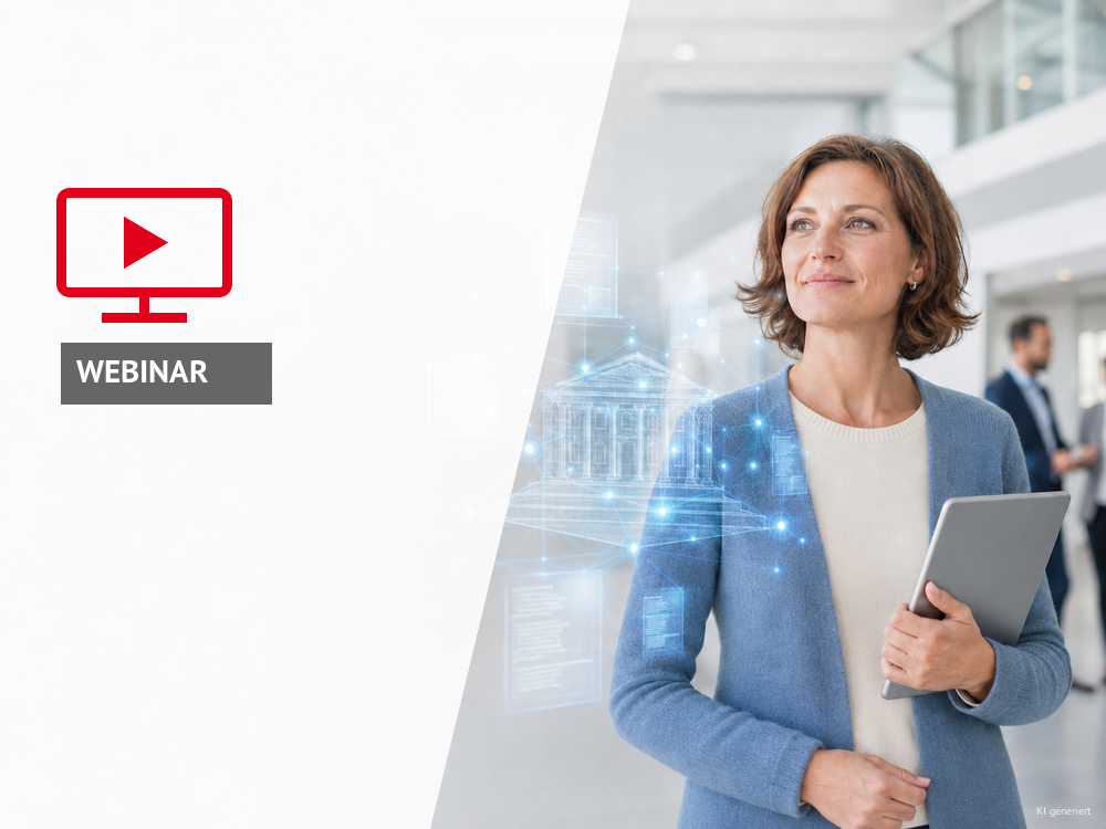 Webinar KI in der öffentlichen Verwaltung - Chancen erkennen, Potenziale nutzen