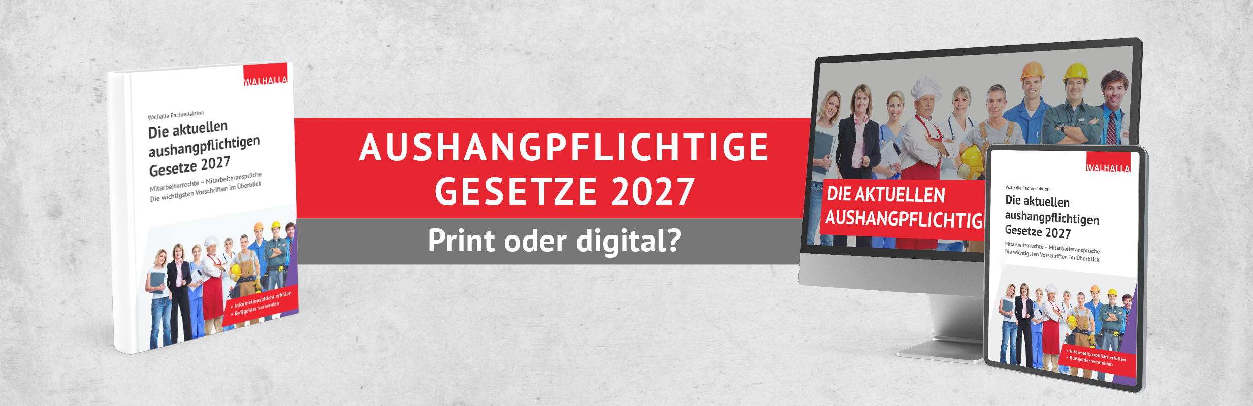 Aushangpflichtige Gesetze 2027