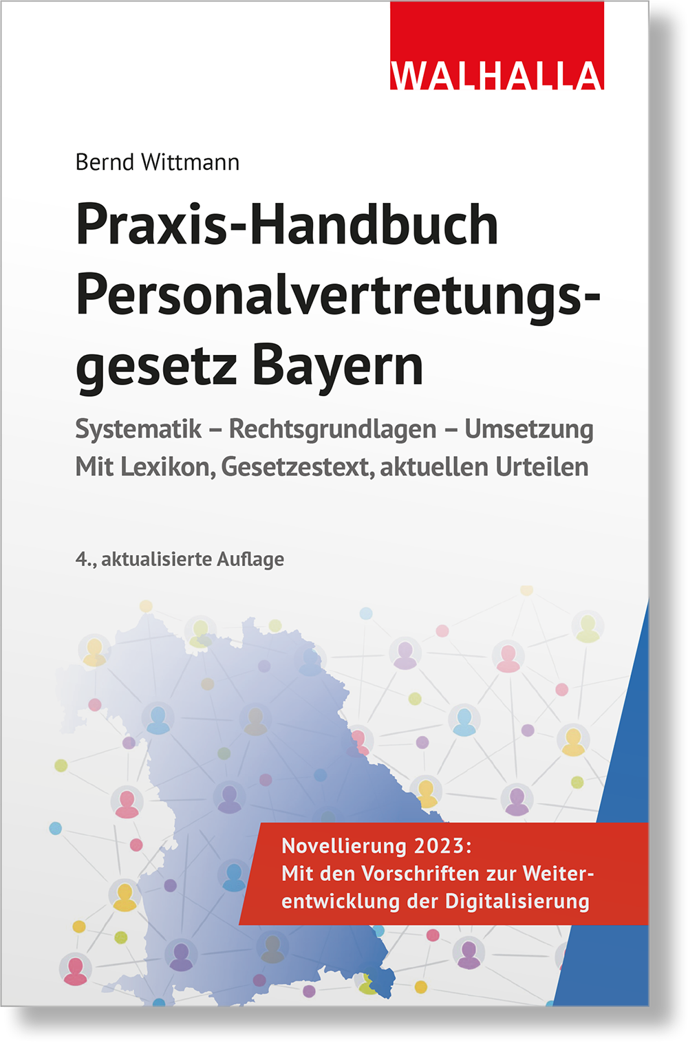 Dieses Bild zeigt das Produkt Praxis-Handbuch Personalvertretungsgesetz Bayern