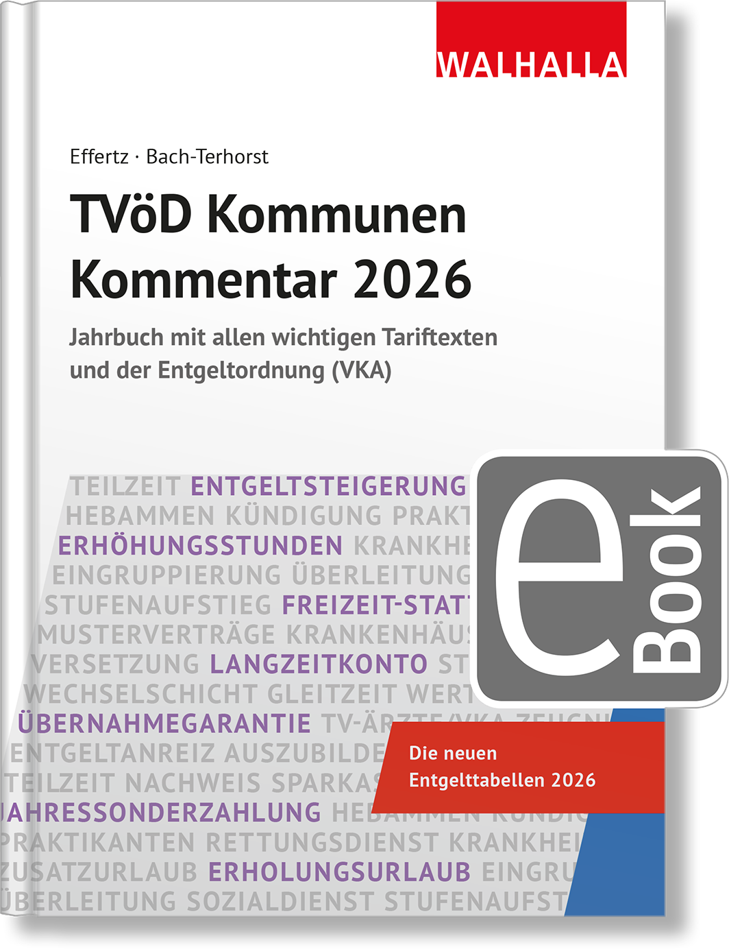 Dieses Bild zeigt das Produkt TVöD Kommunen Kommentar 2026