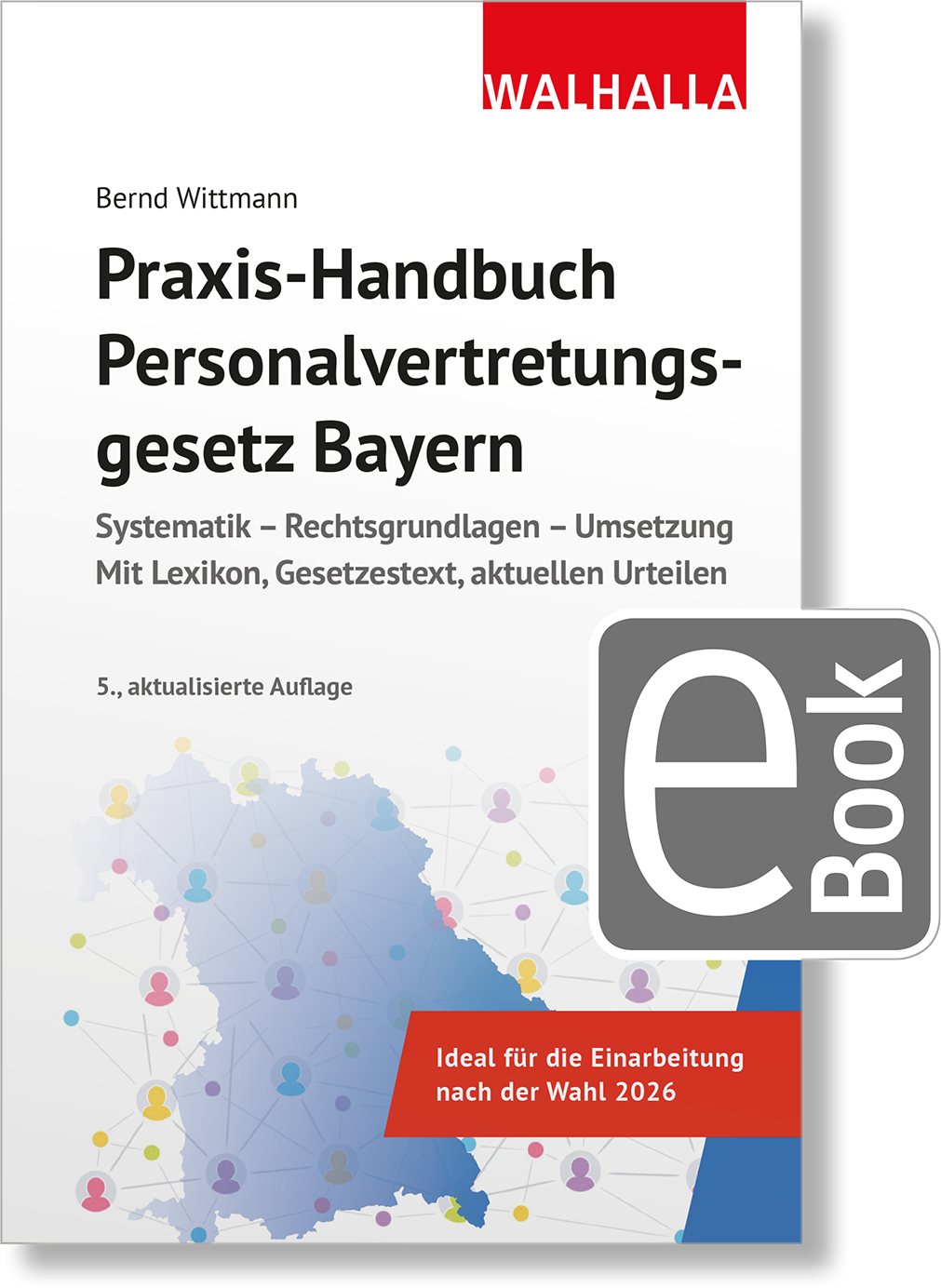 Dieses Bild zeigt das Produkt Praxis-Handbuch Personalvertretungsgesetz Bayern