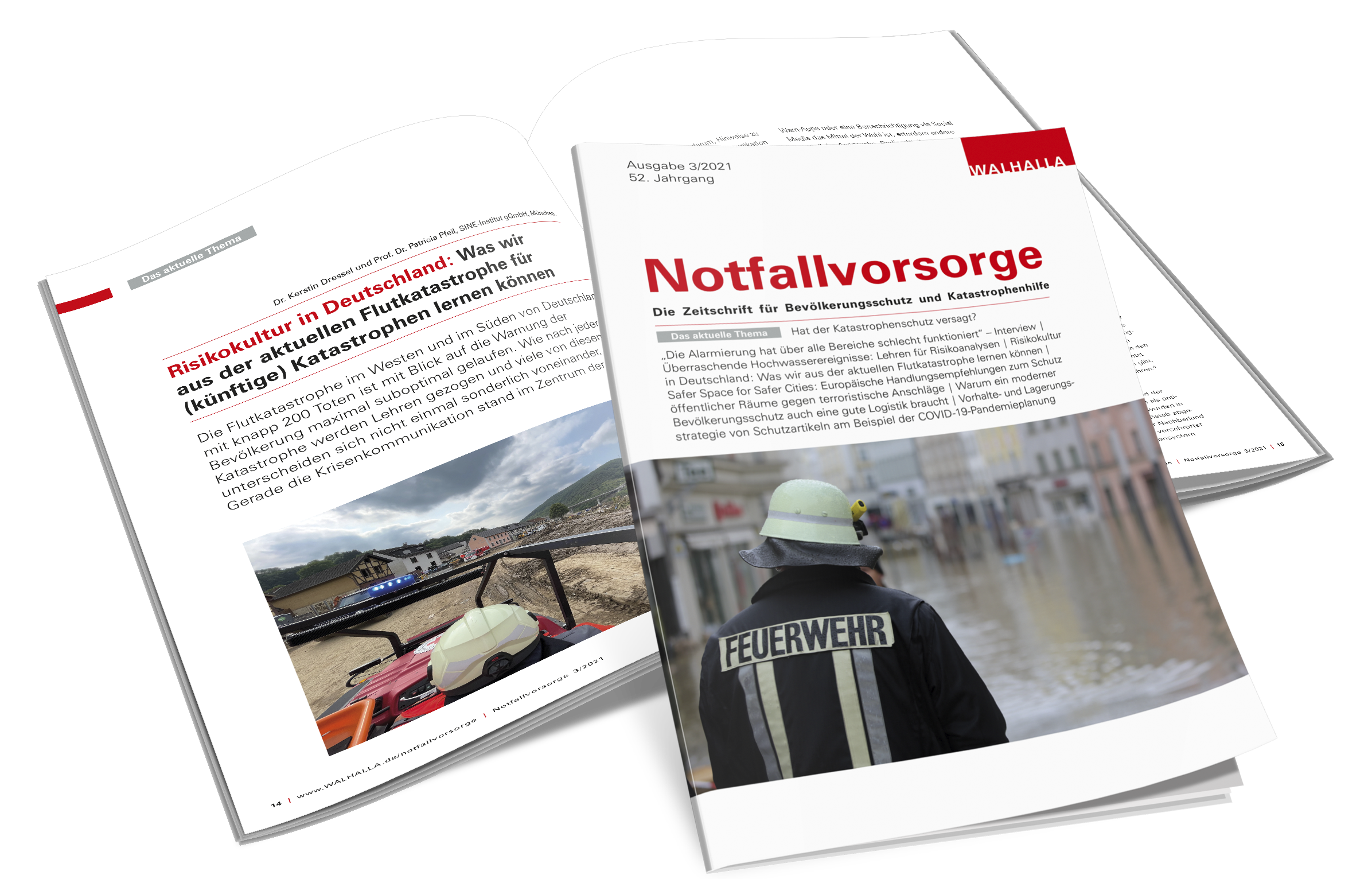 Dieses Bild zeigt das Produkt Zeitschrift Notfallvorsorge