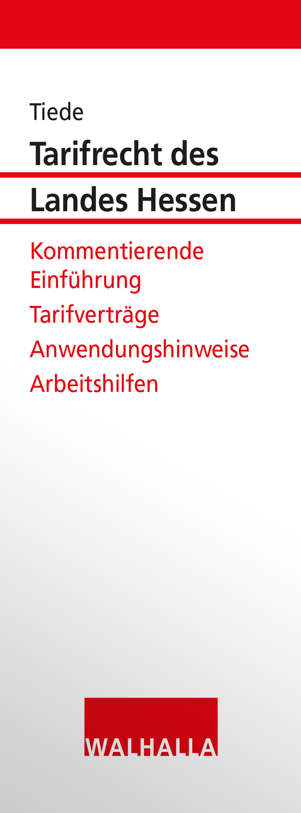 Dieses Bild zeigt das Produkt Tarifrecht des Landes Hessen