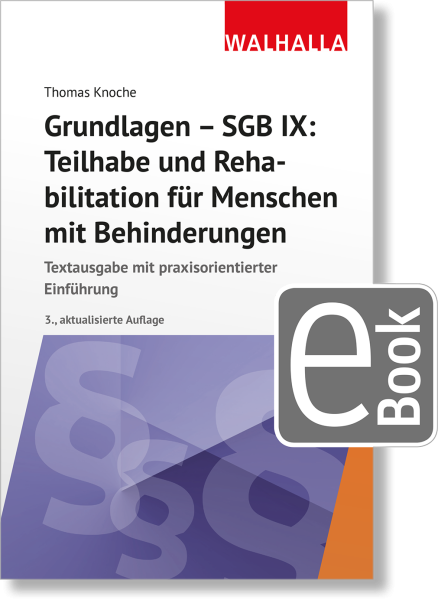 Grundlagen - SGB IX: Rehabilitation und Teilhabe von Menschen mit Behinderungen