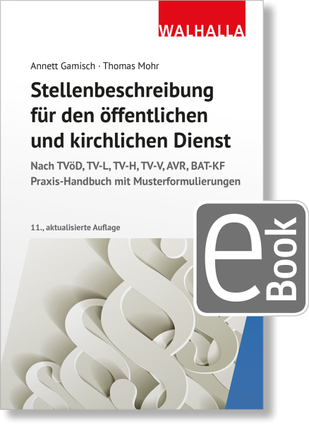 Stellenbeschreibung für den öffentlichen und kirchlichen Dienst