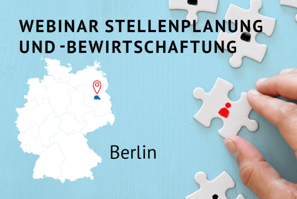 Webinar Stellenplanung gemäß der Landeshaushaltsordnung für Berlin