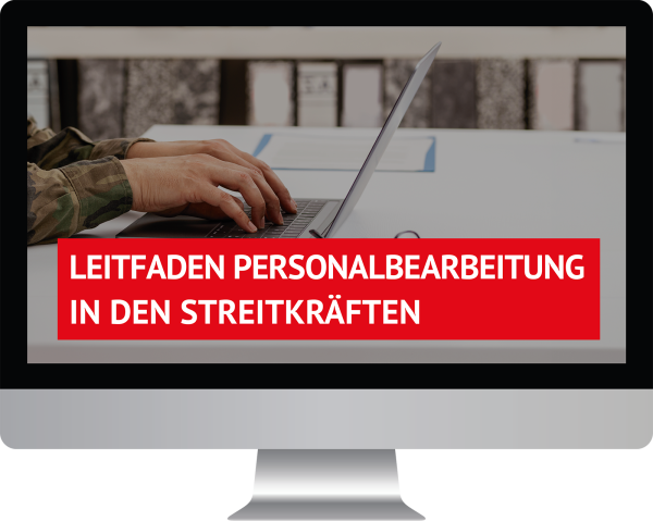 Leitfaden Personalbearbeitung in den Streitkräften