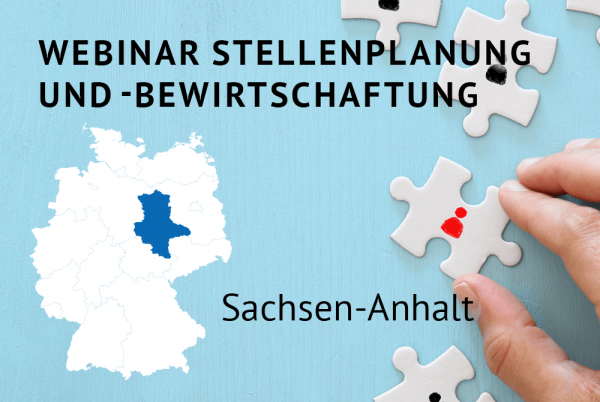 Webinar Stellenplanung gemäß der Landeshaushaltsordnung für Sachsen-Anhalt (LHO)