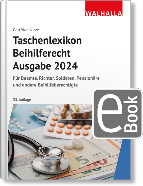 Taschenlexikon Beihilferecht Ausgabe 2024