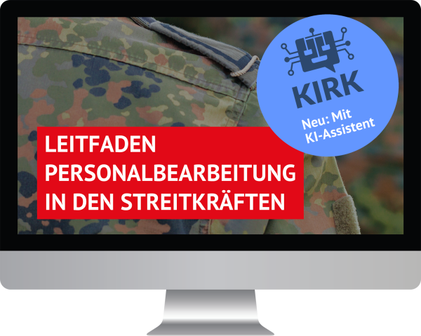 Leitfaden Personalbearbeitung in den Streitkräften