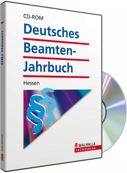 CD-ROM DBJ - Deutsches Beamten-Jahrbuch Hessen Datenbank (Grundversion)