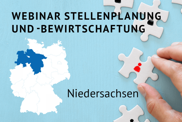 Webinar Stellenplanung gemäß der Niedersächsischen Landeshaushaltsordnung