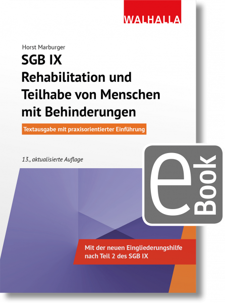 SGB IX - Rehabilitation und Teilhabe von Menschen mit Behinderungen