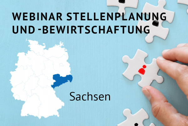 Webinar Stellenplanung gemäß der Sächsischen Haushaltsordnung (SäHO)