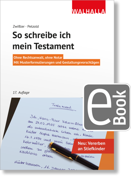 So schreibe ich mein Testament