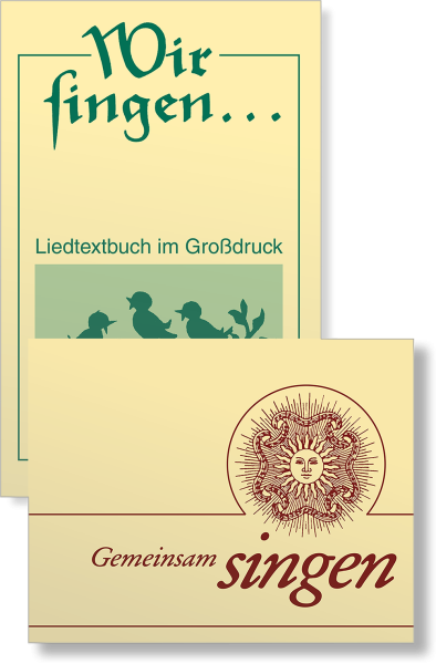 Kombipack - Liederbücher Wir singen/Gemeinsam singen