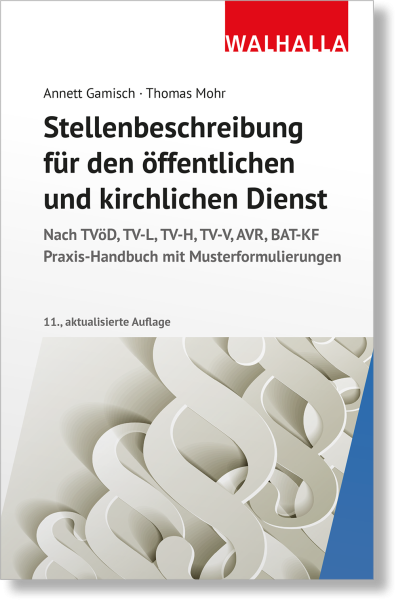 Stellenbeschreibung für den öffentlichen und kirchlichen Dienst