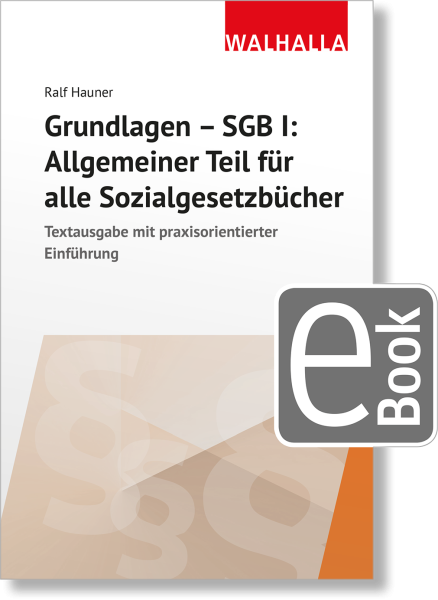 Grundlagen SGB I: Allgemeiner Teil für alle Sozialgesetzbücher